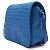 Bottega Veneta Bolso bandolera con solapa de malla Intrecciato Azul - vista 2