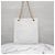 Chanel Borsa Shopper Classic CC Logo White Gold Series Bianco - vista 3