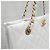 Chanel Borsa Shopper Classic CC Logo White Gold Series Bianco - vista 4