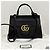 Gucci Mini borsa tote con manico e tracolla Nera Nero - vista 3