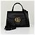 Gucci Mini borsa tote con manico e tracolla Nera Nero - vista 7