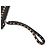 Clutch Rockstud Valentino in pelle nera Nero - vista 7