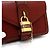 Chloé Borsa Rock Aby con catena dorata Marrone - vista 10