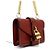 Chloé Borsa Rock Aby con catena dorata Marrone - vista 4