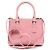 Prada Mini borsa a mano e a tracolla Galleria in Saffiano Rosa - vista 3
