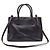 Prada Borsa Tote e Borsa a Tracolla Saffiano Lux Nero - vista 3