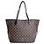 Borsa Tote Louis Vuitton Neverfull MM Marrone - vista 2