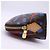 LOUIS VUITTON Monogram Jungle Dot Pochette Cosmetic Pouch Bag Marrone Multicolore - vista 5