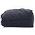 Borsa Tote Puffer Larga in Cotone Nero Yves Saint Laurent - vista 8