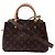 Borsa Louis Vuitton Monogram Montaigne BB Marrone Beige