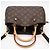 Borsa Louis Vuitton Monogram Montaigne BB Marrone Beige - vista 6
