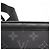 Portafoglio indossabile Louis Vuitton Monogram Eclipse Gaston Nero - vista 13