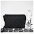 Portafoglio indossabile Louis Vuitton Monogram Eclipse Gaston Nero - vista 3