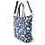 Prada Tote Bag mit Blumenprint Blau Gelb - Ansicht 2