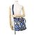Prada Tote Bag mit Blumenprint Blau Gelb - Ansicht 5