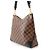 Borsa Louis Vuitton Damier Ebene Odeon NM MM Nero - vista 2