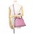 Borsa Salvatore Ferragamo Gancini Rosa Giallo - vista 5