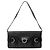 Borsa a tracolla in pelle nera Salvatore Ferragamo Nero