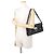 Borsa a tracolla in pelle nera Salvatore Ferragamo Nero - vista 4