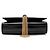 Borsa a tracolla con catena Yves Saint Laurent Paris Nero - vista 3
