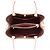 Sac à main Louis Vuitton Monogram Montaigne MM Marron - vue 6