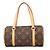 Borsa a mano Louis Vuitton Monogram Mini Papillon Marrone