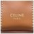 Céline Borsa Celine Triomphe Tambour Small Marrone Rosso Beige - vista 15