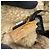 Borsa Tote Prada in pelliccia beige - vista 8
