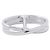 Hermès Hermes Chaine d'Ancre Punk Double Ring Silber
