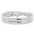 Hermès Hermes Chaine d'Ancre Punk Double Ring Silber - Ansicht 3