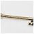 Pendente Crown Key Tiffany & Co. in oro giallo 18K e diamanti D'oro - vista 4