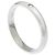 Cartier 1895 Ehering Platin mit Diamant 2.2 mm Silber - Ansicht 2