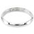 Cartier 1895 Ehering Platin mit Diamant 2.2 mm Silber - Ansicht 5