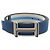 Hermès Hermes H-buckle Wendelgürtel Blau Grau Marineblau - Ansicht 2