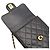 Borsa a tracolla Pochette Chanel Matelassé Coco Mark Chain Nero - vista 8