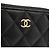Monedero Chanel Matelassé Negro - vista 5