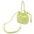 Borsa a tracolla Mini LOEWE Flamenco Verde chiaro - vista 3