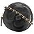 Borsa a spalla Pochette Chanel Camellia Matelassé con catena Nero - vista 2