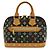 Borsa a mano Louis Vuitton Monogram Multicolor Alma Nero - vista 2