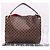Borsa Louis Vuitton Damier Graceful MM Marrone Beige - vista 3