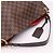 Borsa Louis Vuitton Damier Graceful MM Marrone Beige - vista 5