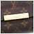 Borsa a tracolla Louis Vuitton Monogram Favorite MM Marrone Beige - vista 10