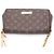 Borsa a tracolla Louis Vuitton Monogram Favorite MM Marrone Beige - vista 8