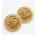 Orecchini a clip Chanel Coco Mark D'oro - vista 2