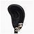 Orecchini a lobo Chanel Coco Mark con strass D'oro - vista 5