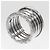 Bulgari Bvlgari B.Zero1 XXth Anniversary Five Band 18K White Gold Silvery - view 2