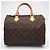 Borsa Louis Vuitton Monogram Speedy 30 Marrone Beige - vista 2