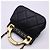 Timeless Chanel Matelassé Mini Chain Wallet Schwarz - Ansicht 2