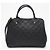 Borsa Louis Vuitton Monogram Empreinte Montaigne MM Noir Nero - vista 2