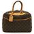Borsa Louis Vuitton Monogram Bowling Vanity Deauville Marrone